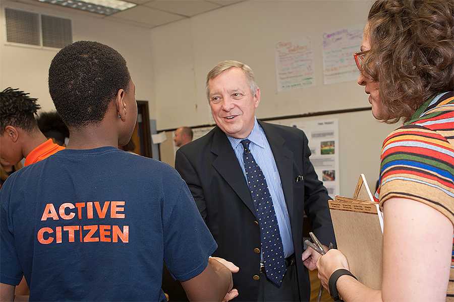 Senator Dick Durbin Visits Polaris