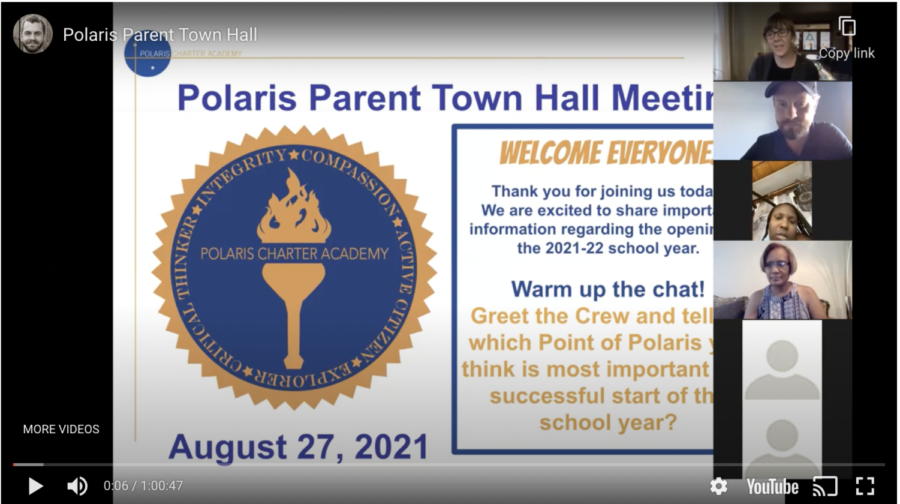 Back to School Parent Town Hall - 8/27/21