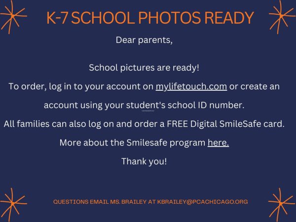 K-7 School pictures are ready!